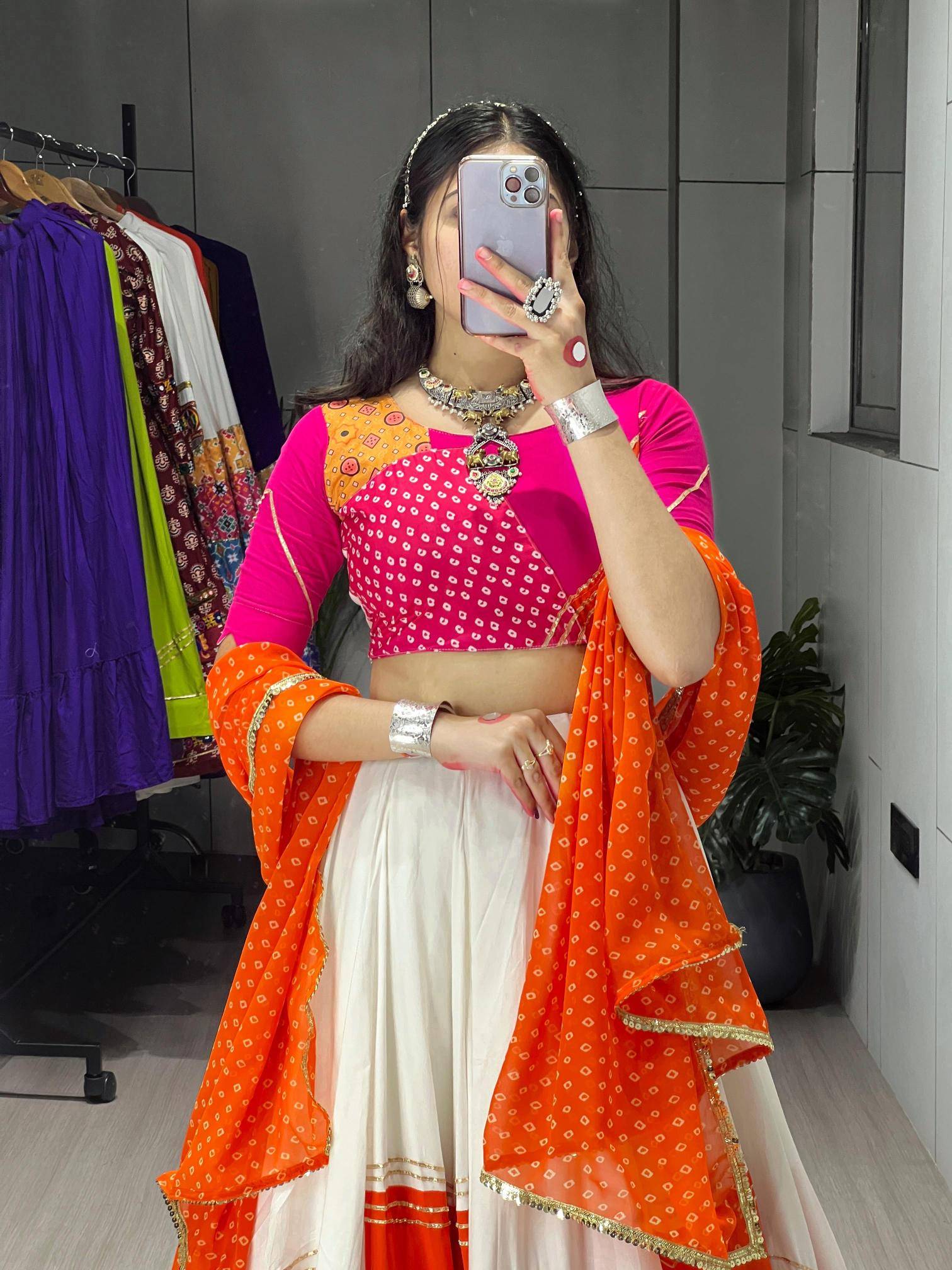 Gulaboo Rayon Cotton Online lehenga choli sellers in pune